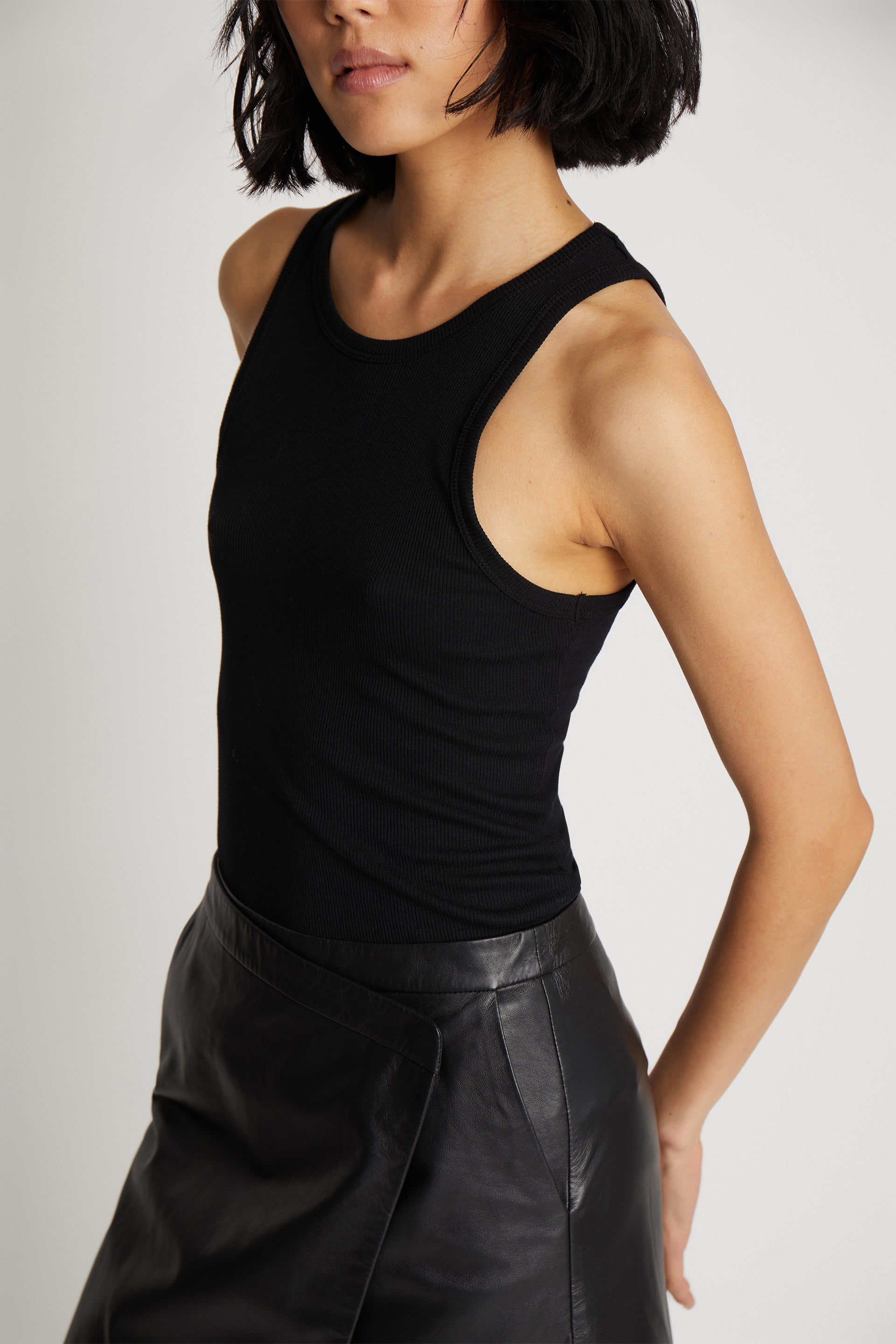 Munthe Peach Top - Black