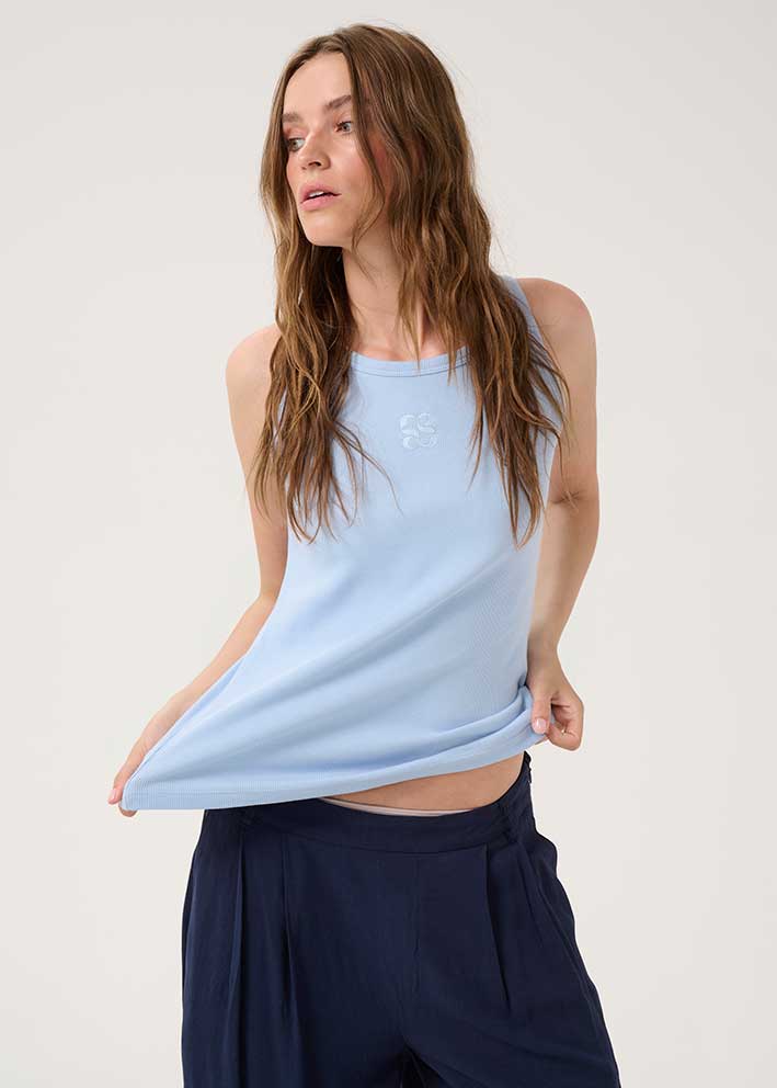 My Essential Wardrobe Mandy Logo Top - Kentucky Blue
