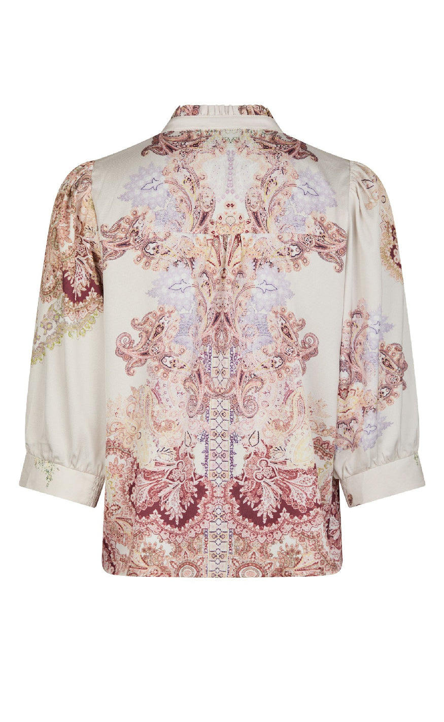 Neo Noir Bluse - Roselle Artist - Ivory