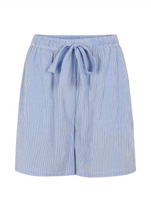 Soft Rebels Adeline Shorts SR324-707 Mimi Stripes Amparo Blue