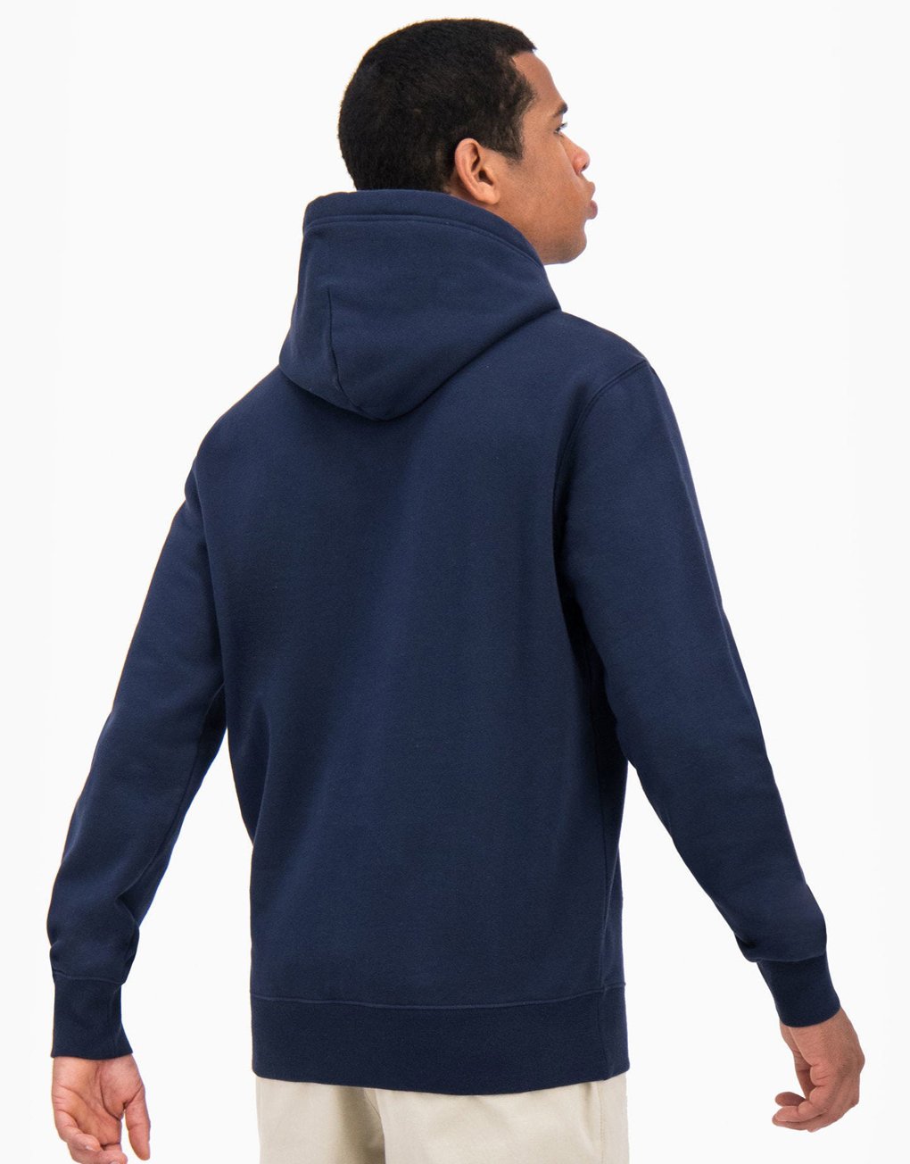 Champion Satin Stitch Script Logo Fleece Hoodie