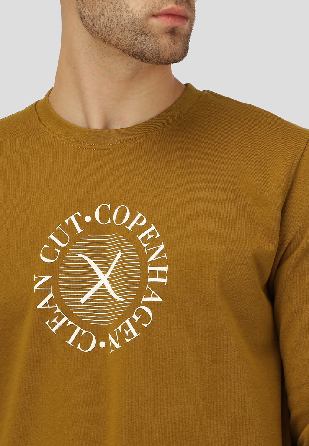 Clean Cut Damon Crewneck