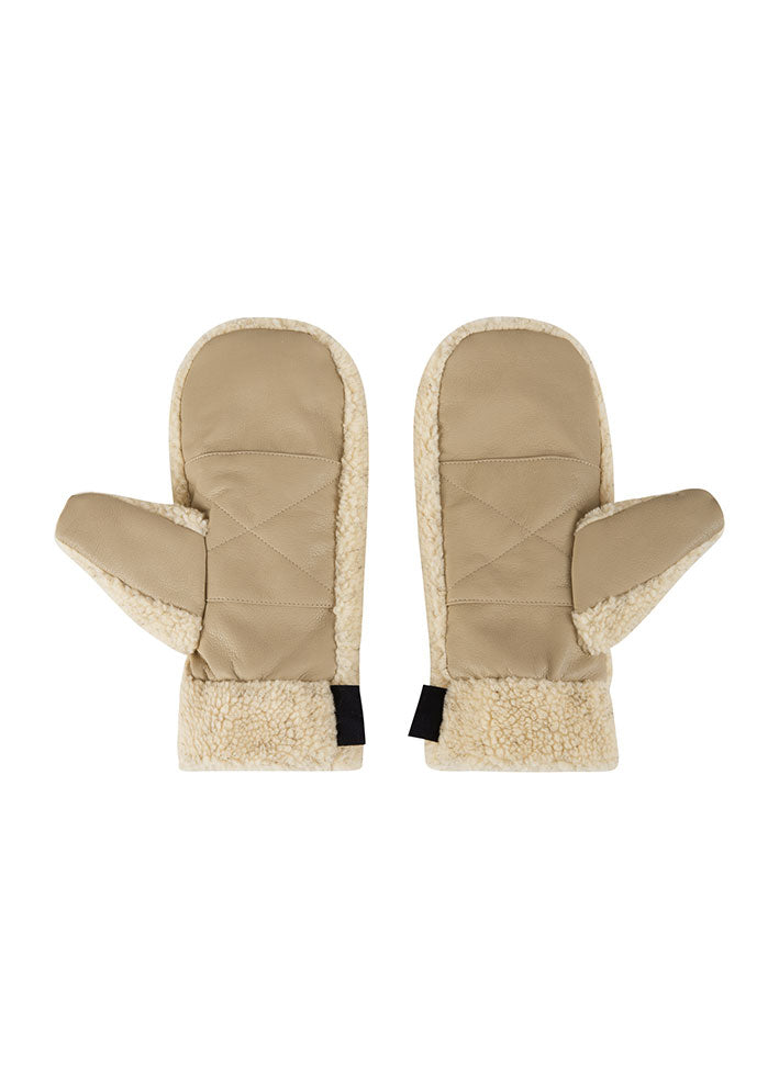 Esmé Studios Haze Teddy Handsker - Buttercream