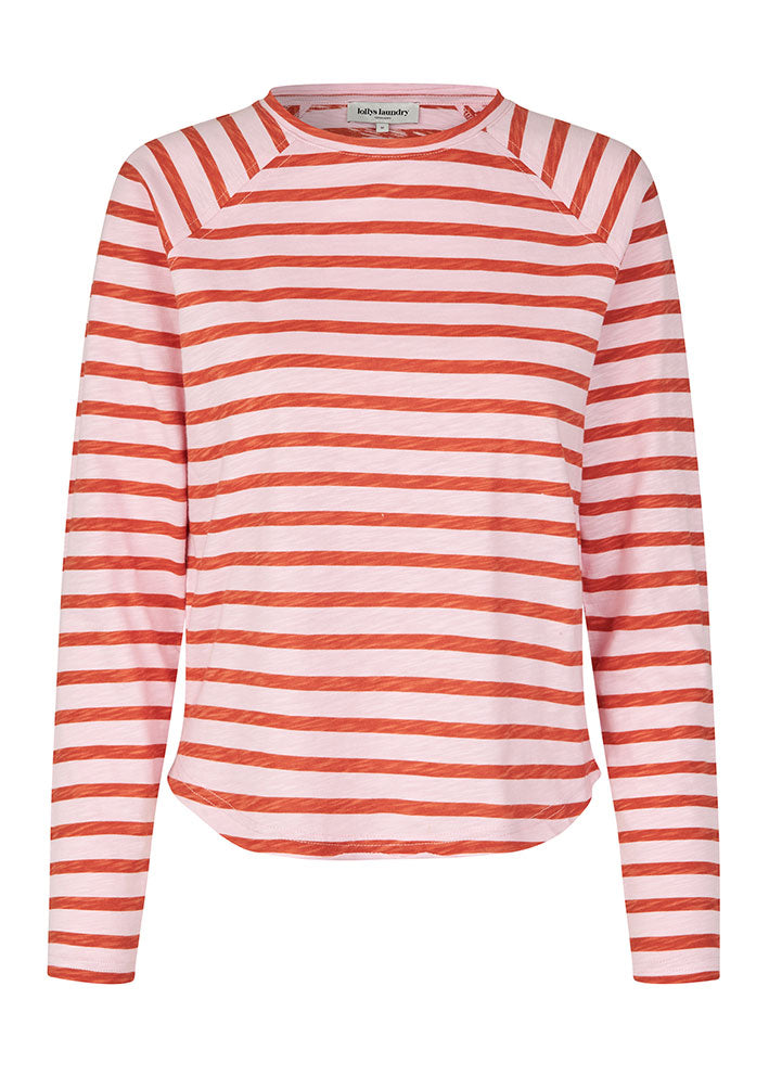 Lollys Laundry Liva T-shirt - Light Pink Hot på udsalg