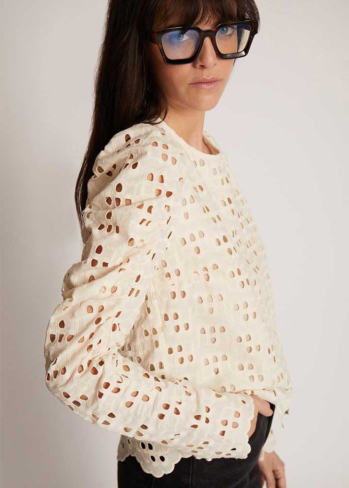 Munthe Trista Top - Creme