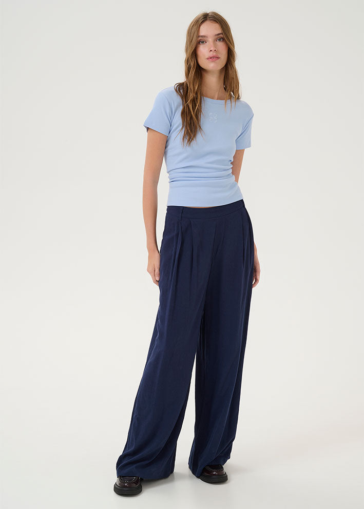 My Essential Wardrobe Mandy Logo T-shirt - Kentucky Blue