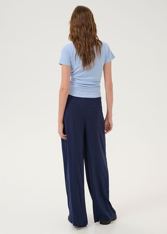 My Essential Wardrobe Mandy Logo T-shirt - Kentucky Blue