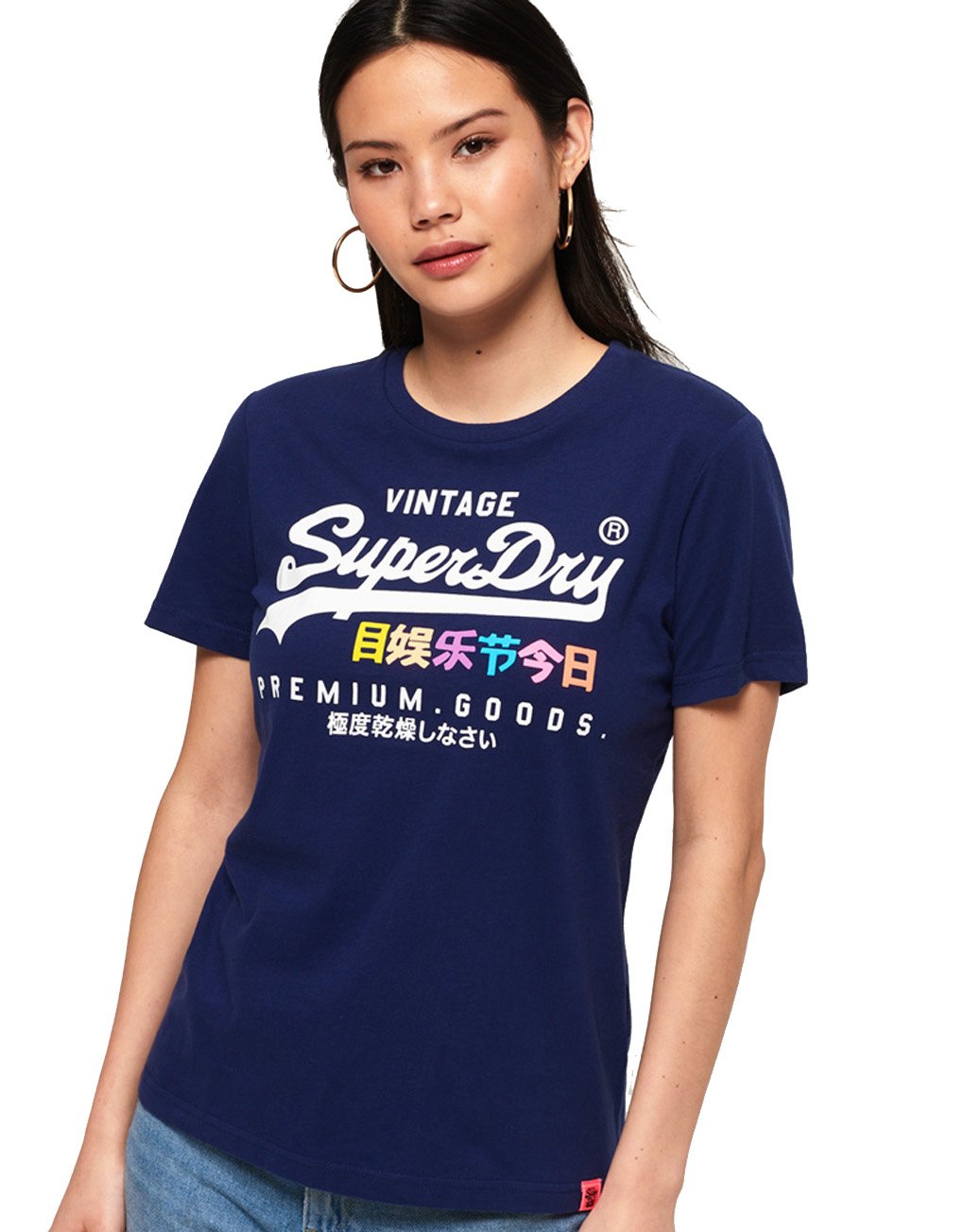 Superdry Lady Premium Goods Puff Entry T-Shirt Online nu