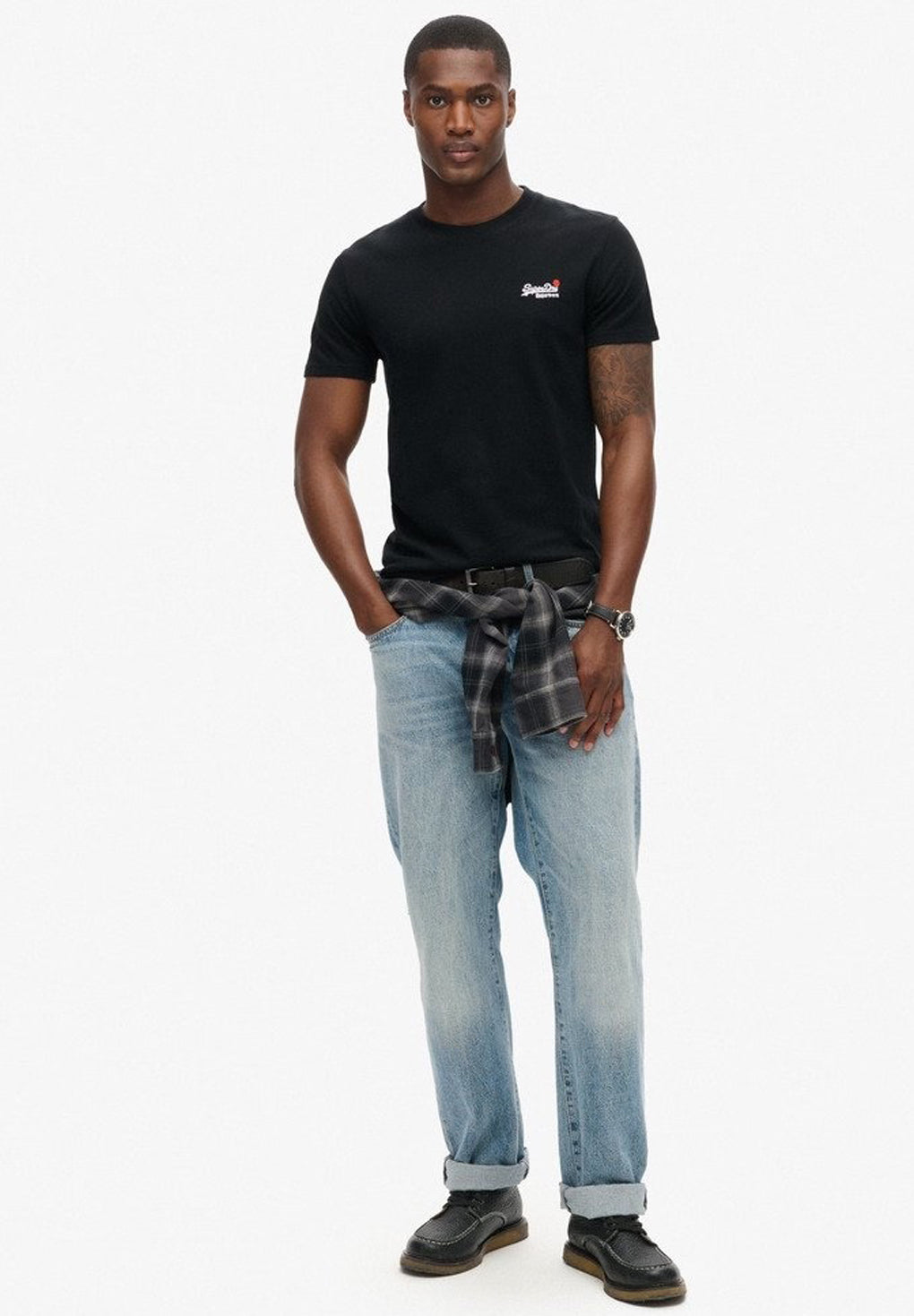 Superdry Organic Cotton Essential Contrast Emb T-Shirt Mode
