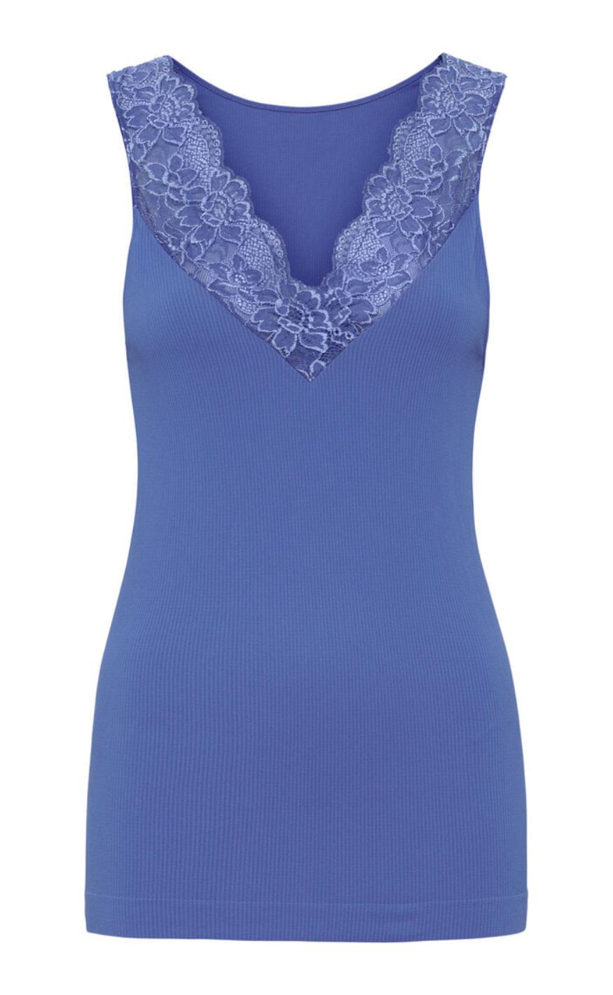Tim & Simonsen Top - Belen V-lace - Alaska (vendbar)