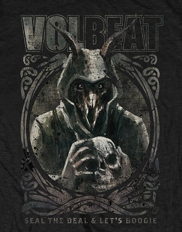 Volbeat Goat with skull T-Shirt