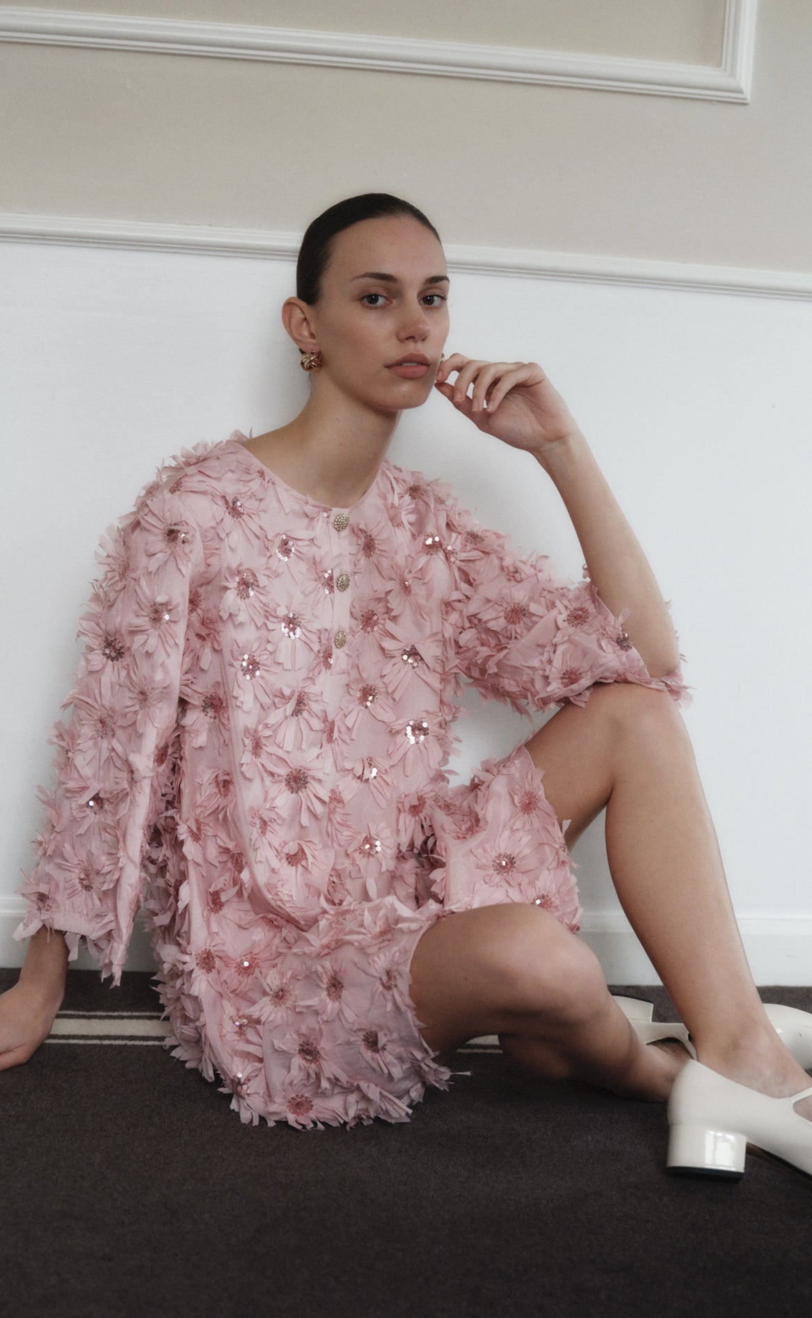 YAS Kjole - Abelone - Romance Rose