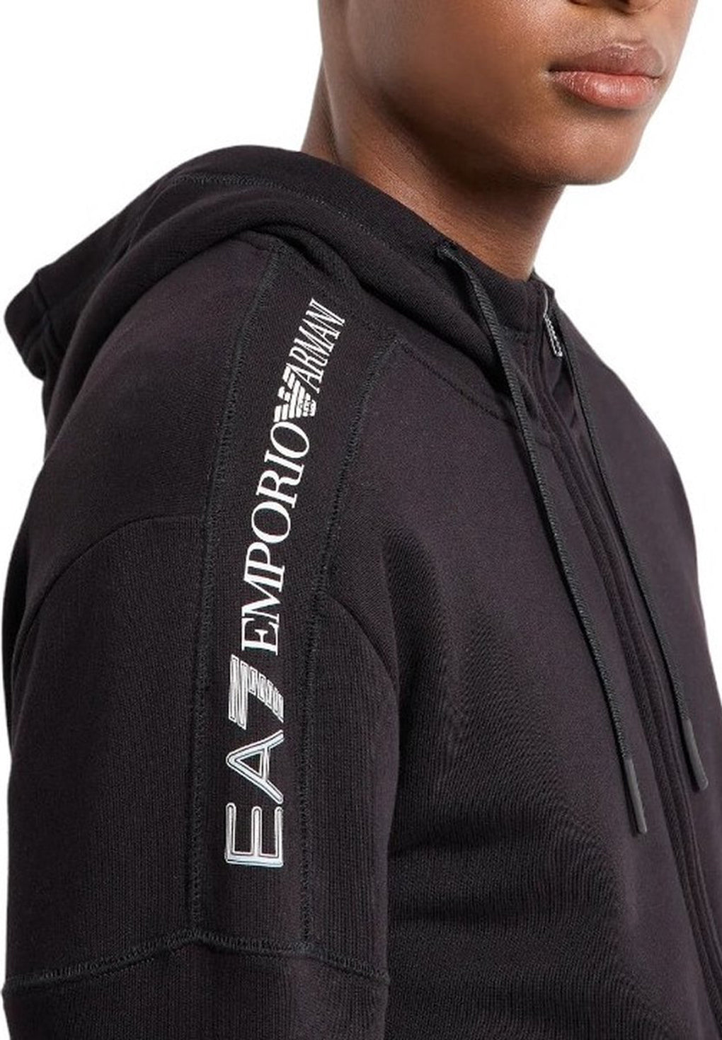 EA7 Tape Zip Hoodie 6DPM12-PJOGZ-1200