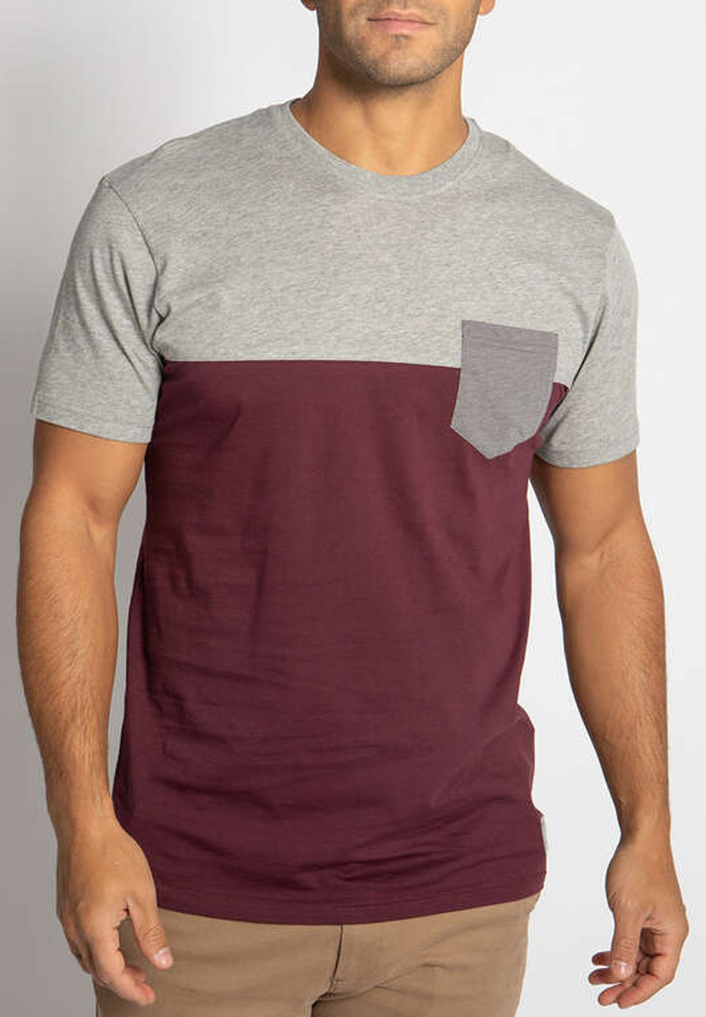 iriedaily-block-pocket-t-shirt_1.jpg Iriedaily Block Pocket T-Shirt