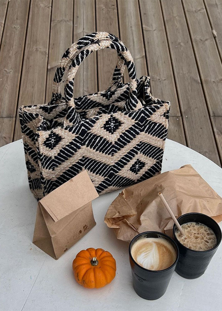 Luna Moon La Rambla Small Tote - Black