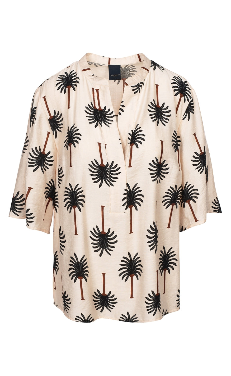 Luxzuz Bluse - Josiana - Creme Brulee