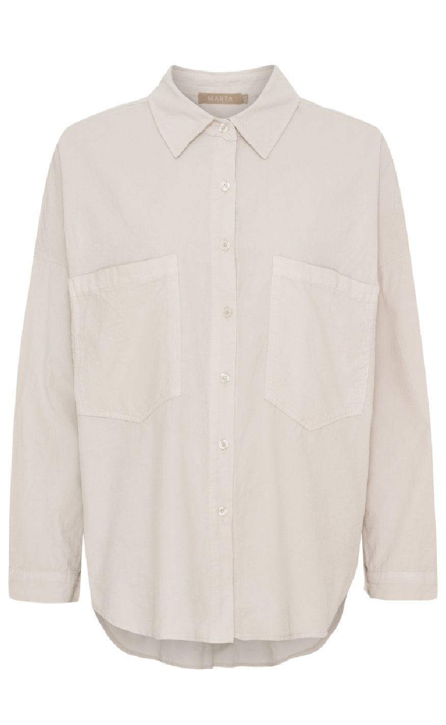 Marta Du Chateau Skjorte - Coline - Beige