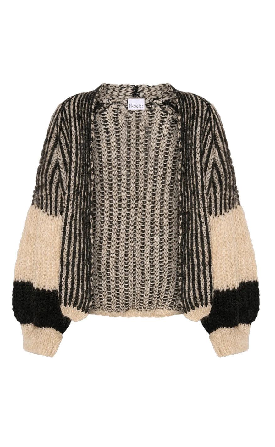 Noella Cardigan - Liana - Cream/Black Online nu