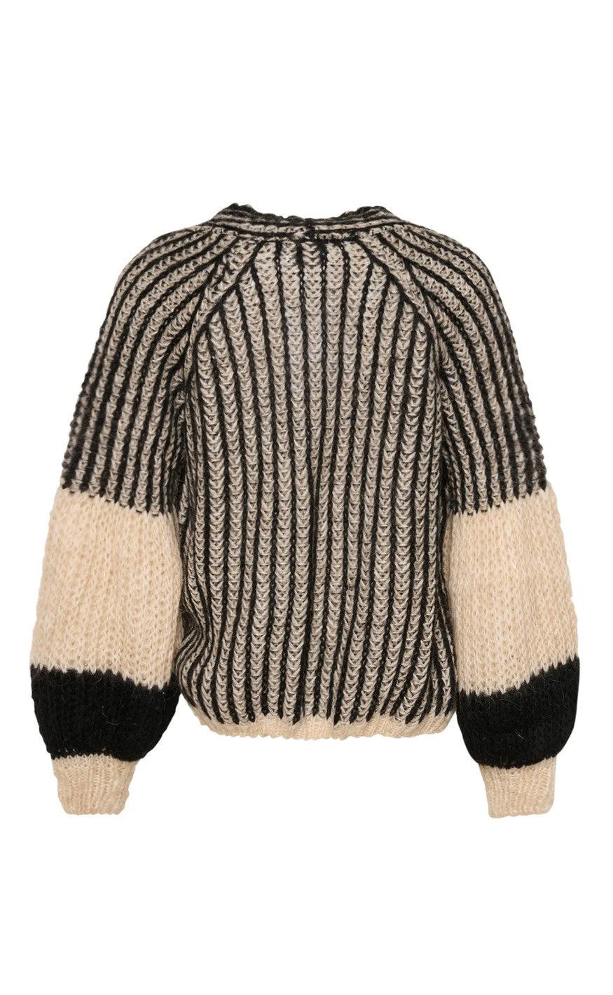 Noella Cardigan - Liana - Cream/Black Online nu