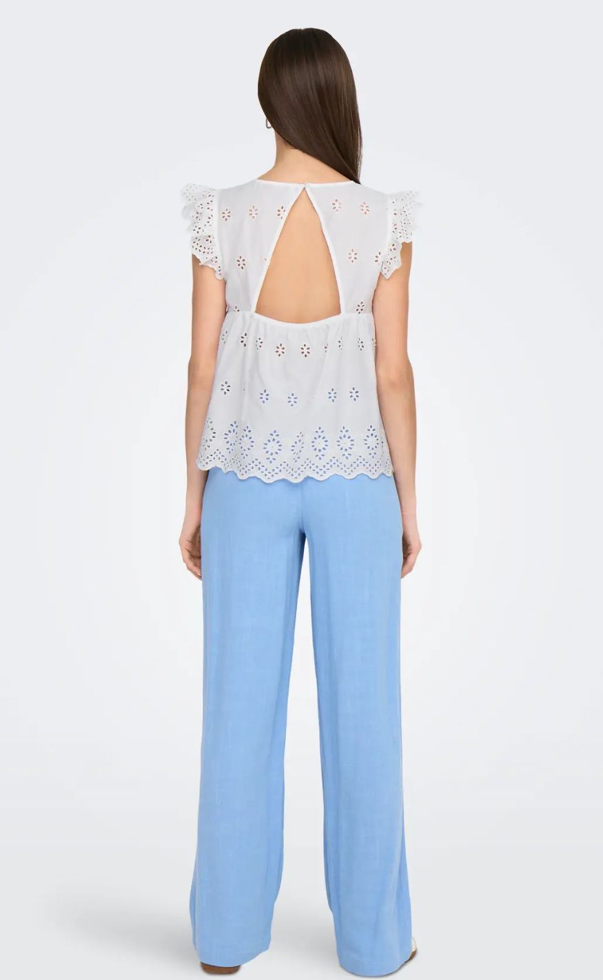 ONLY Top - Lou Life - Bright White
