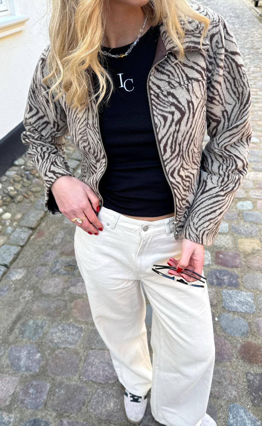 Say INA Copenhagen Top - Lea Logo - Black Mode