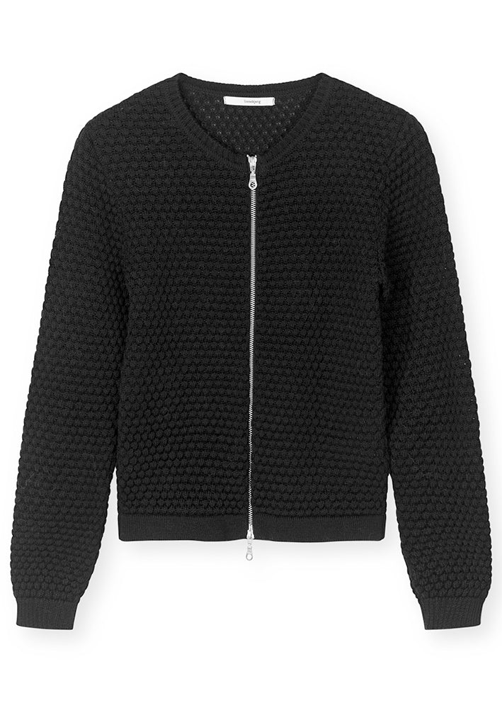 Sibin Linnebjerg Ane Cardigan 1999 Black Udsalg