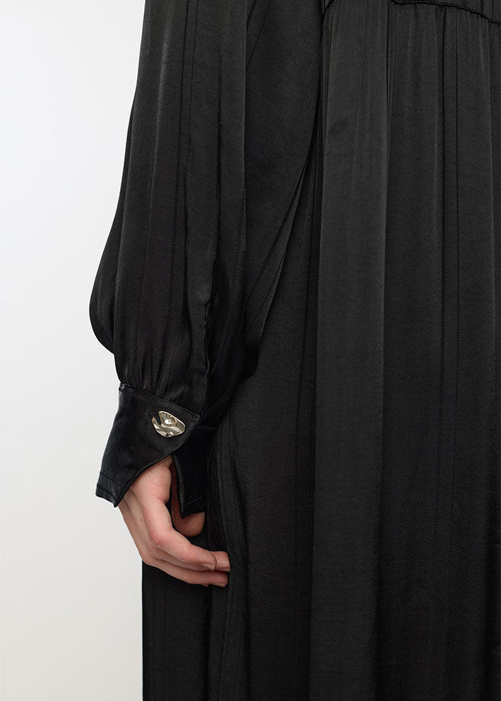 Soft Rebels Madelyn Freja Dress SR624-710 Striped Jacquard Black