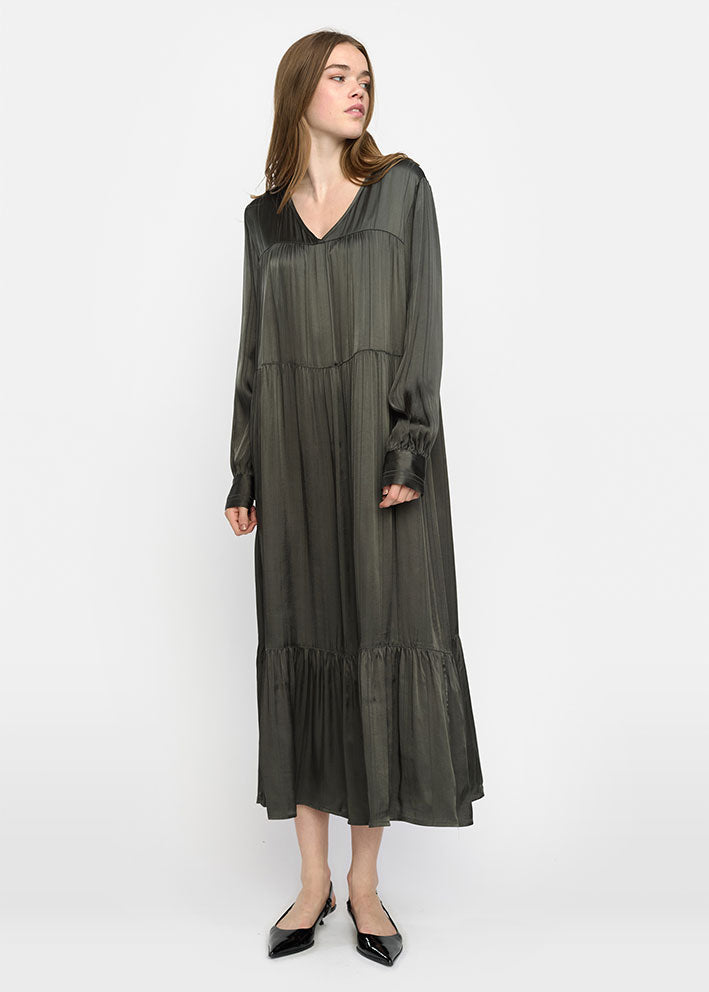 Soft Rebels Madelyn Freja Dress SR624-710 Striped Jacquard Kambaba