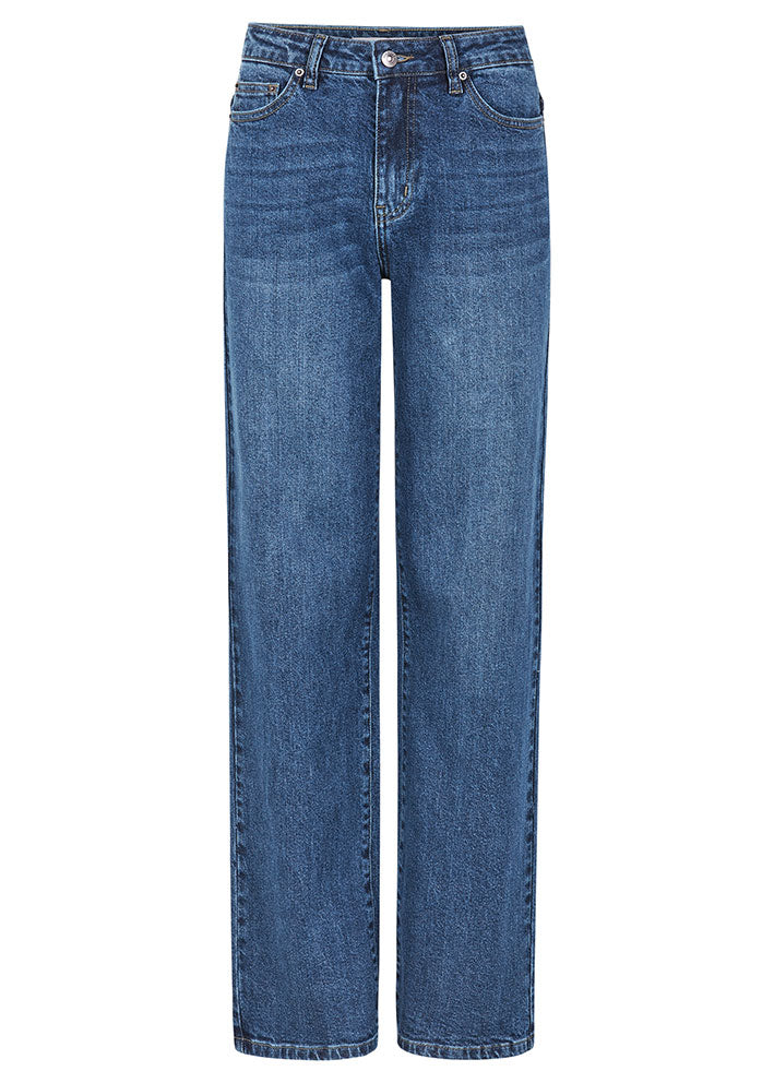 Soft Rebels Willa Midwaist Wide Jeans SR125-805 Imagine Dark Blue