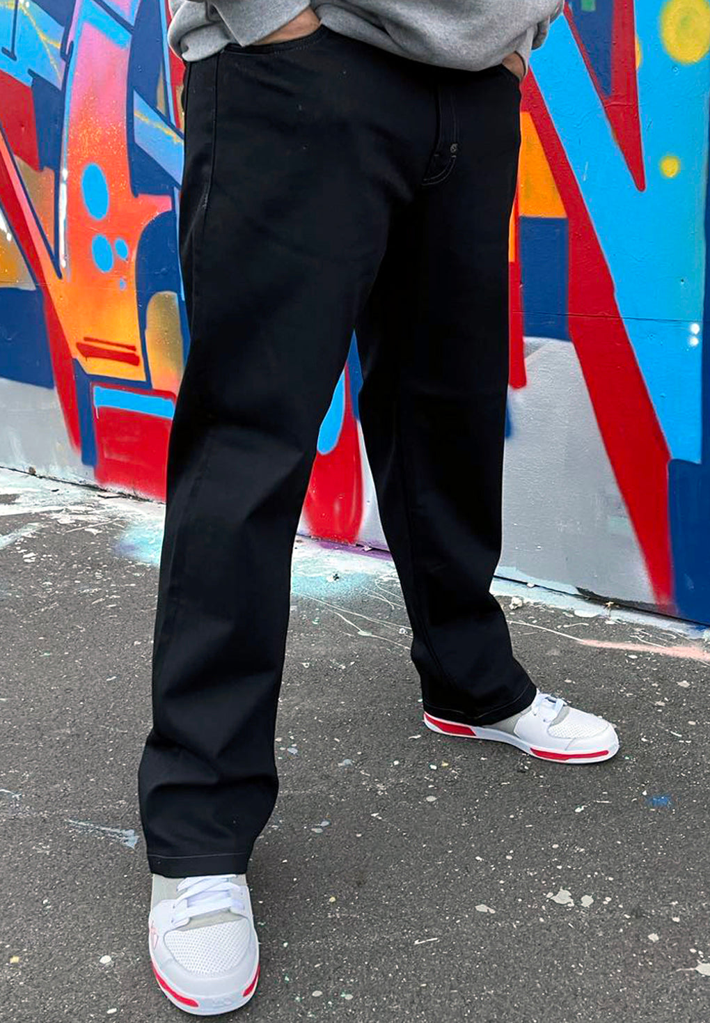 Stillo Basic 5 Pocket Baggy Jeans