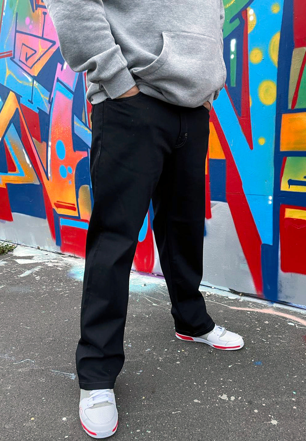 Stillo Basic 5 Pocket Baggy Jeans