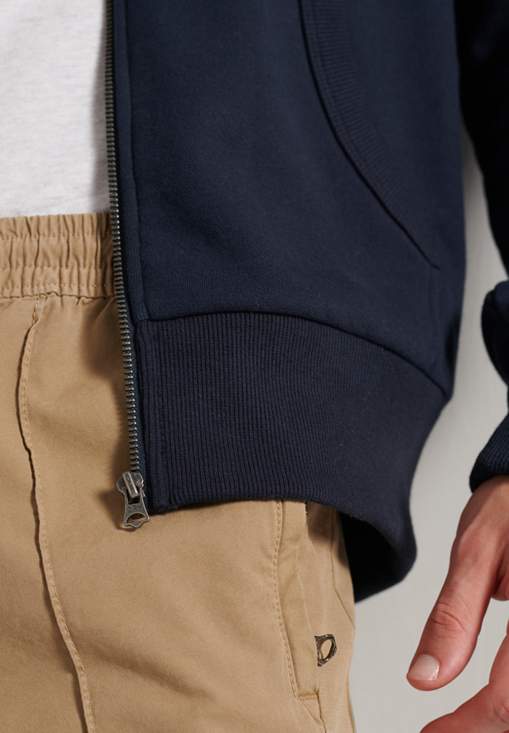 Superdry Orange Label Classic Loopback Zip Hoodie