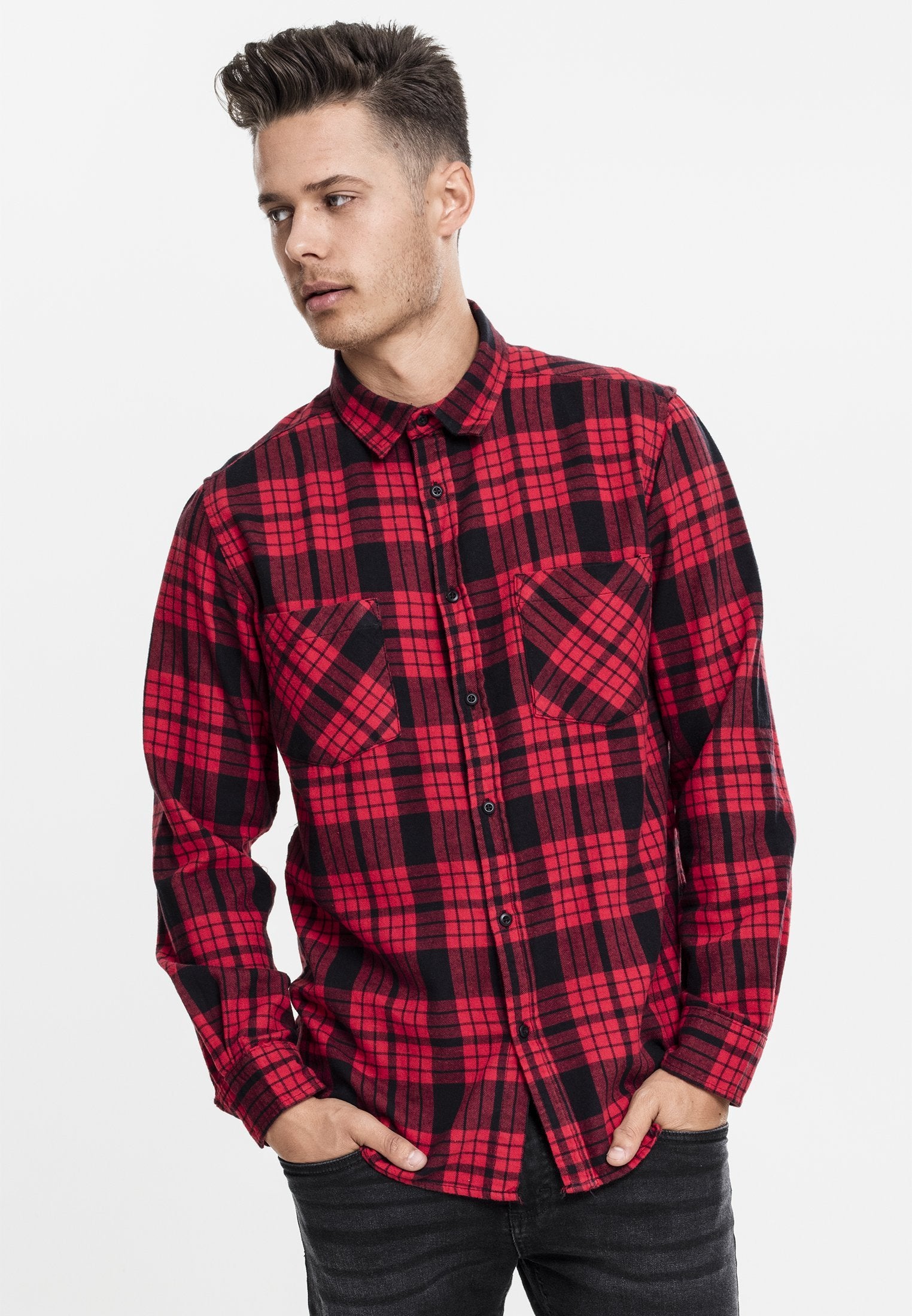 Urban Classics Checked Flanell Shirt 2 Levere