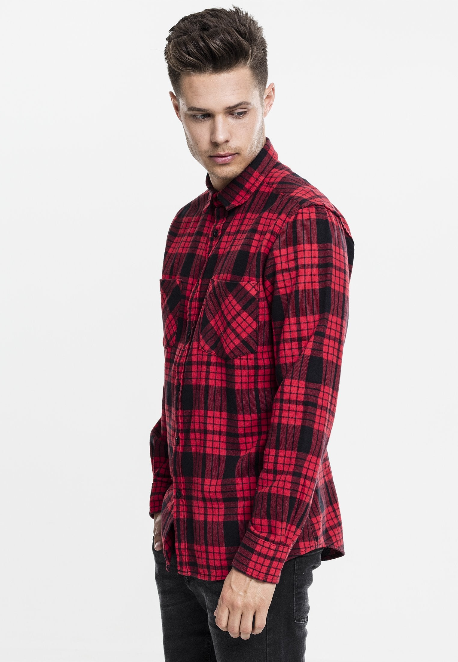 Urban Classics Checked Flanell Shirt 2 Levere