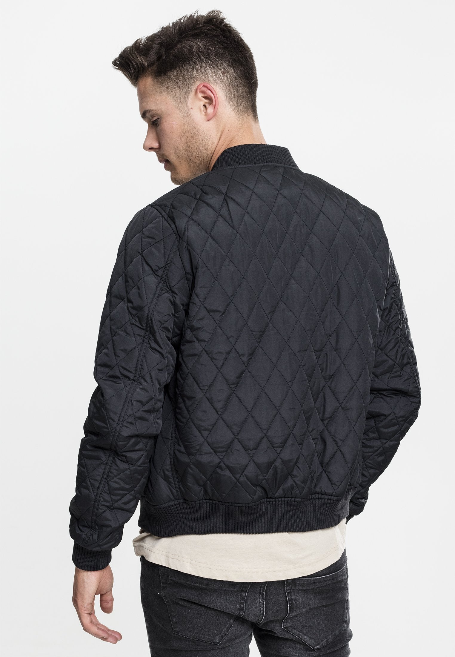 Urban Classics Diamond Quilt Nylon Jacket