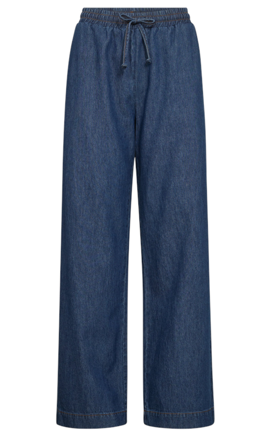 Freequent Bukser - Lisea - Medium Blue Denim