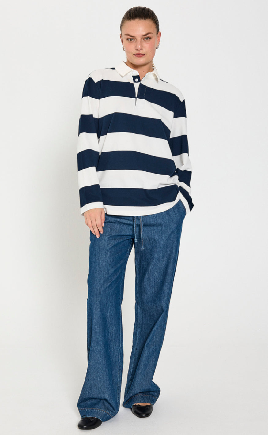 Freequent Bukser - Lisea - Medium Blue Denim