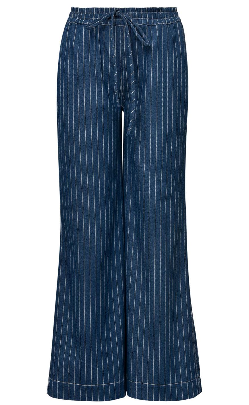 Global Funk Bukser - Casanea-G - Blue Stripe Online nu