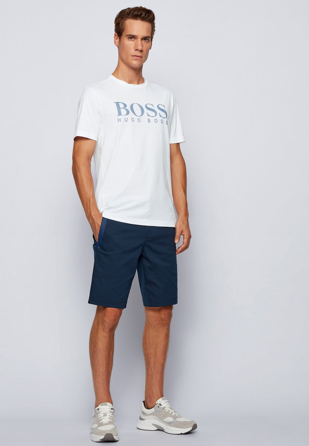 Hugo Boss Multicolored Logo T-shirt Levere