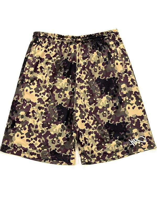 K1X Gnarly Flecktarn Camo Shorts