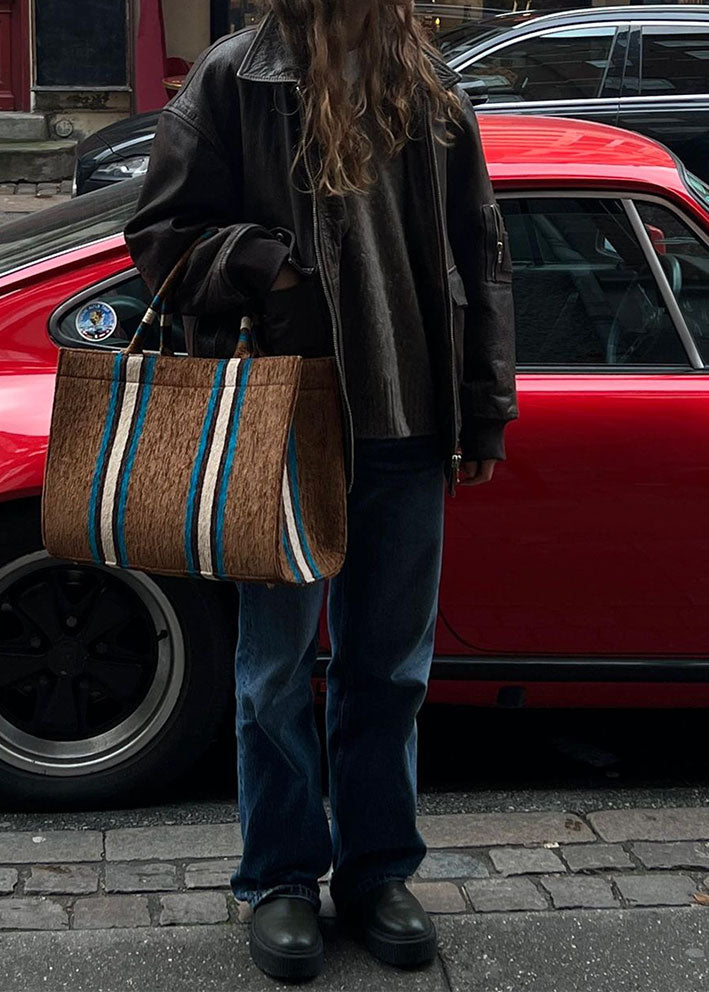 Luna Moon La Marais Mid Tote - Taske - Cappuccino