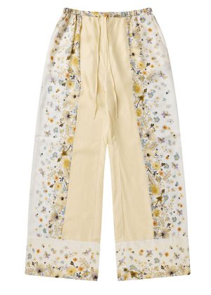 Munthe Fabert Silke Bukser - Creme