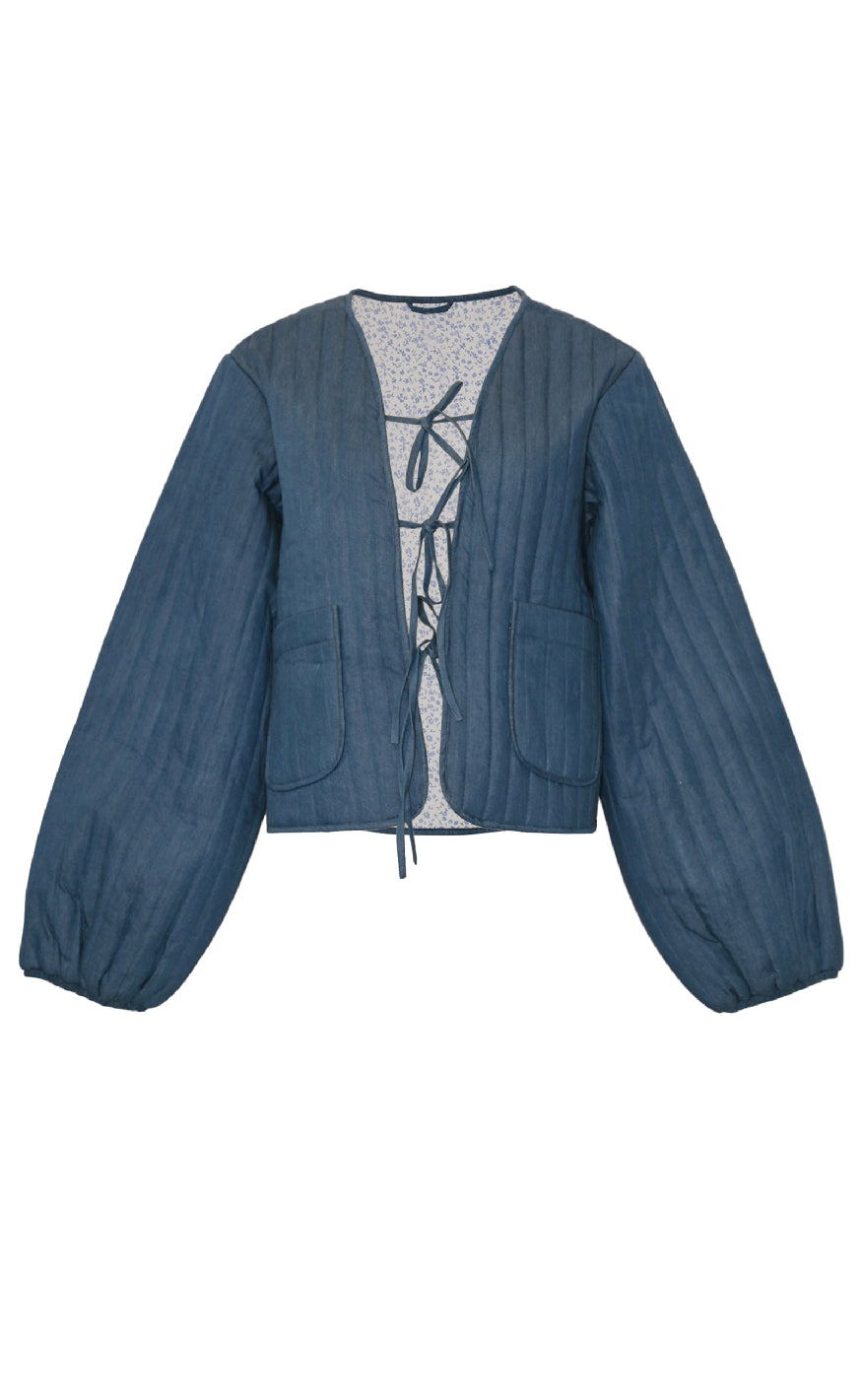 Noella Jakke - Lori - Calla Denim Print
