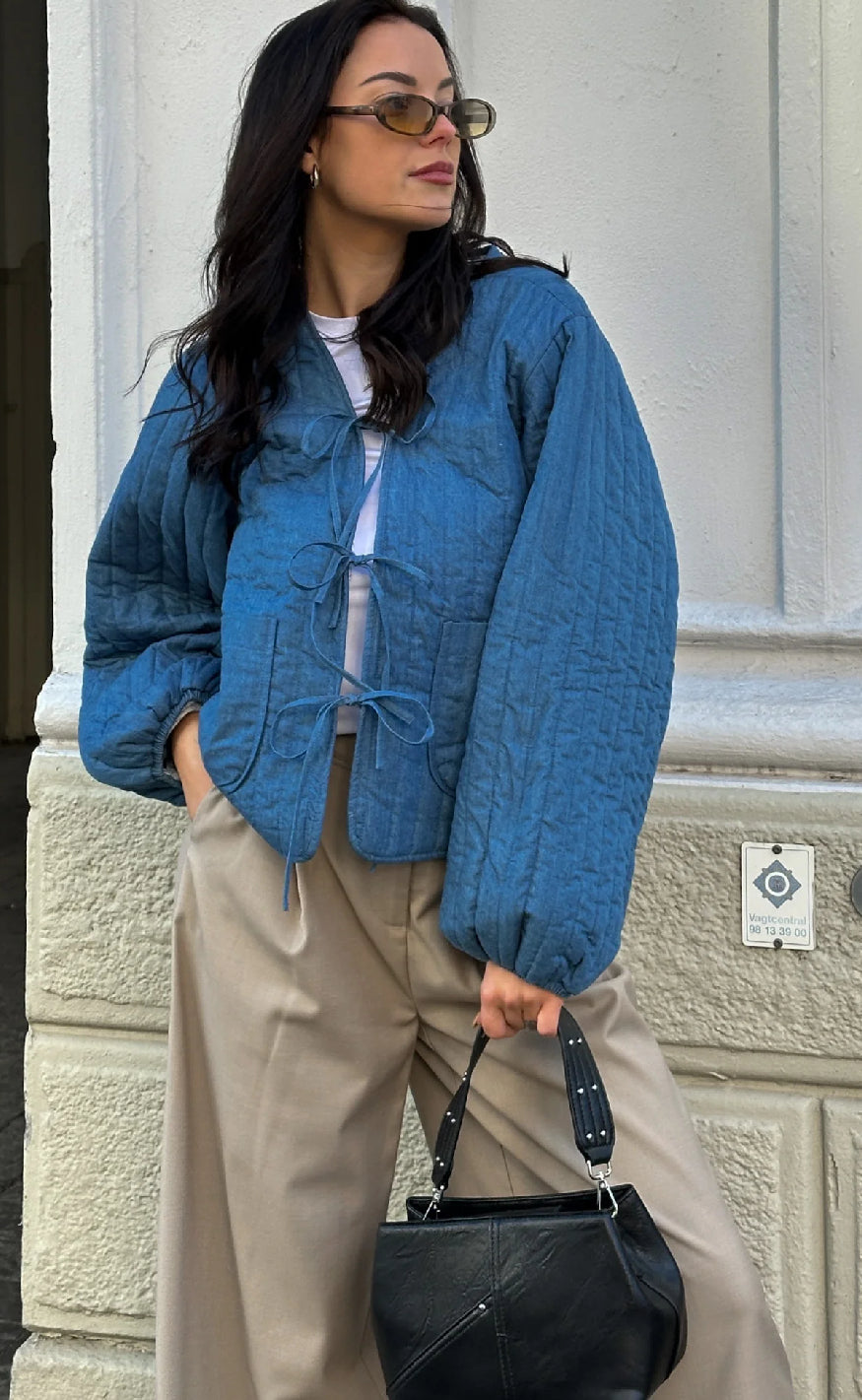 Noella Jakke - Lori - Calla Denim Print