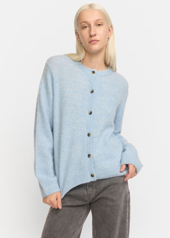 Soft Rebels Allison O-neck Cardigan SRX2112-200 Windsurfer Melange