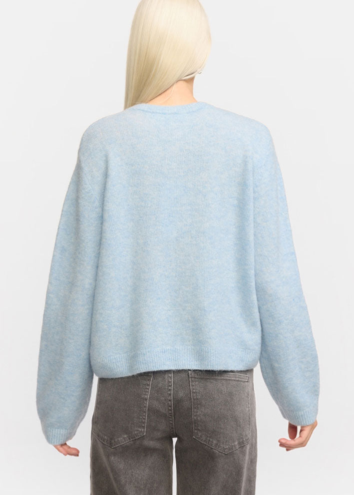 Soft Rebels Allison O-neck Cardigan SRX2112-200 Windsurfer Melange