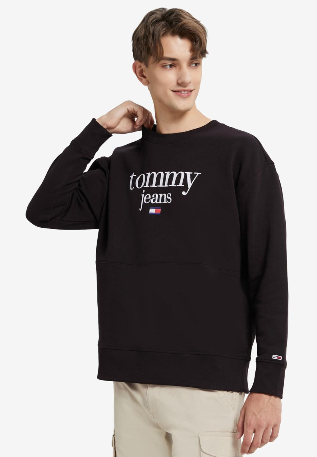 Tommy Jeans TJM Modern Corp Logo Sweatshirt
