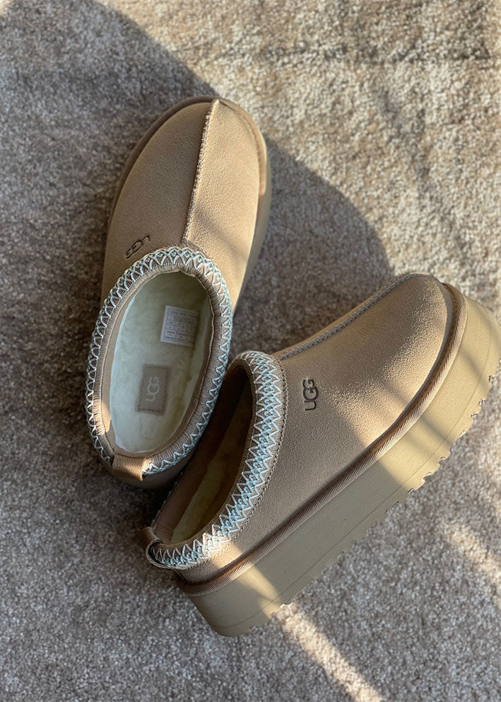 UGG Tazz Platform Sko - Sand