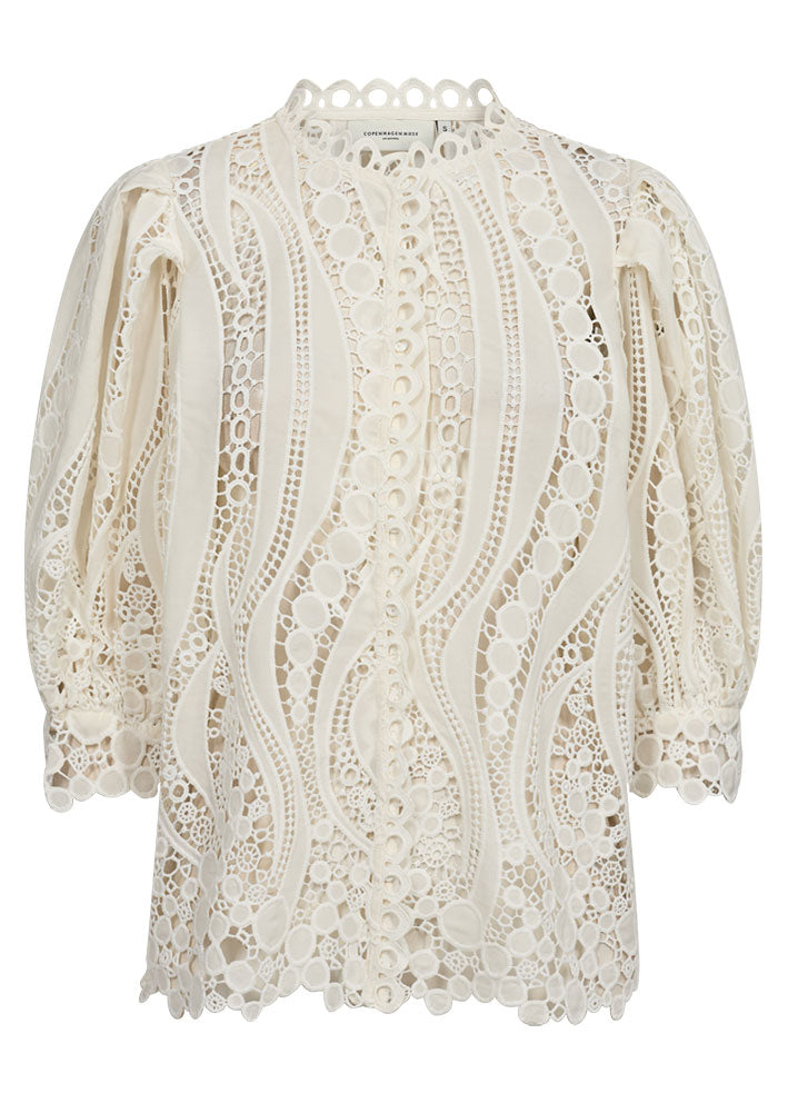 Copenhagen Muse Maluk Blonde Bluse - Jet Stream på udsalg