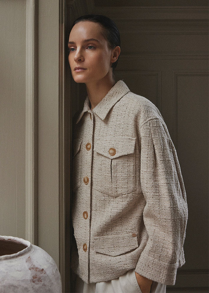 Gustav Amali Casual jacket 56306 Jakke - Sand
